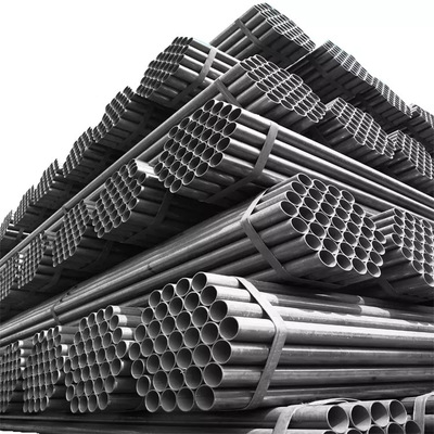 1mm-10mm Thick Black Hollow Section CE ISO Black Painted Steel Pipe