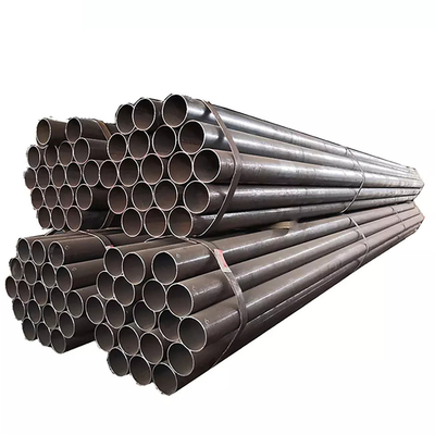 1mm-10mm Thick Black Hollow Section CE ISO Black Painted Steel Pipe