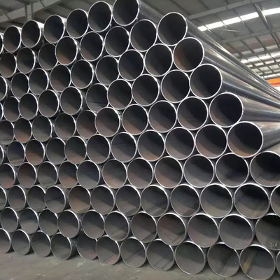 1mm-10mm Thick Black Hollow Section CE ISO Black Painted Steel Pipe