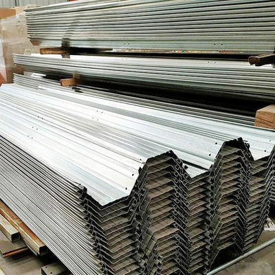 Yağmur Olukları Sera Metal Çerçeve Parçaları Poli Tünel Geenhouse için Galvanizli Çelik
