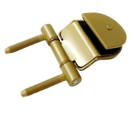 180 Degree Opening Sauna Door Hinges Manufactured from Alloy Steel Zinc Plastic Customized Materials Ensuring Performance